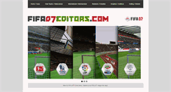 Desktop Screenshot of fifa07editors.com